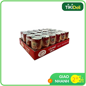 BÁO GIÁ Cà Phê Hạt Highland | Shopee Lazada Sendo Tiki mới nhất 30 Thùng 24 lon cà phê đen Highlands Coffee 185ml