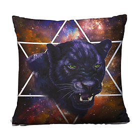 Gối vuông báo đen nền Galaxy - GVAA160