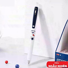 Bút Gel Bấm Hello Kitty 0.5 mm - iiGEN YZ880800 - Mực Đen (Màu Thân Bút Giao Ngẫu Nhiên)
