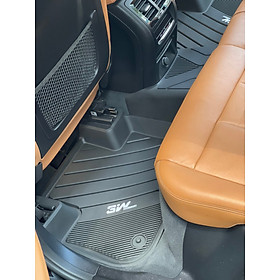 Thảm lót sàn xe ô tô BMW X3 ( BMW X4 G20F98) 2013 - 2018 Nhãn hiệu Macsim 3W chất liệu nhựa TPE đúc khuôn cao cấp