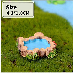 Mua Tiểu Cảnh - Giếng nước  hồ nước làm tiểu cảnh thủy sinh terrarium/ mô hình trang trí quà tặng trang trí
