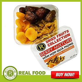 Hộp Hỗn Hợp Quả Mọng 250G - Thương Hiệu Real Food Store