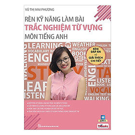 Hình ảnh Rèn Kỹ Năng Làm Bài Trắc Nghiệm Từ Vựng Môn Tiếng Anh (Tặng Bookmark PL)