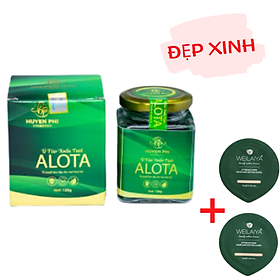 Ủ TẢO ALOTA HUYỀN PHI COSMETICS DƯỠNG TRẮNG DA, NGỪA MỤN Tặng Kèm Gội (Xả) Mini Weilaiya Ngẫu Nhiên