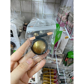 Tráng gương màu vàng kèm chổi trang trí móng