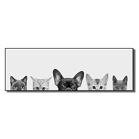 Mua Tranh Trang Trí Phòng Khách Hiện Đại Q31C-6180-54 (60 x 180 cm)