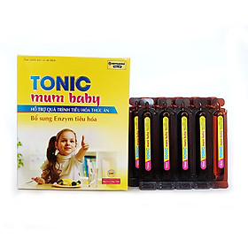 Siro ăn ngon cho bé Tonic Mum Baby bổ sung chất xơ hòa tan cho cơ thể, tiêu hóa tốt, tăng miễn dịch 200ml thành phần từ 5 loại enzyme, vitamin B, DHA