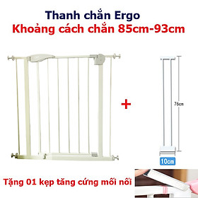 Thanh chắn cầu thang chính hãng chắn khoảng cách 75-83cm phòng chống té ngã cho trẻ em