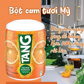 Bột pha nước Cam Tang Orange Naranja Mỹ - Bổ sung vitamin c, canxi - tăng sức đề kháng, sản xuất collagen, nhanh lành, chống oxy hóa - QuaTangMe Extaste