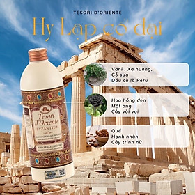Sữa tắm nước hoa Ý Tesori d’Oriente Chính Hãng 500ml  Chai 500ml kèm vòi nhập khẩu trực tiếp từ Ý  (15 Mùi hương)