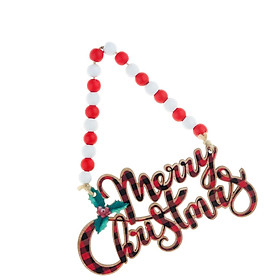 Christmas Themed Sign Decor, Xmas Decorations DIY Decorative Hanging Wood Accessories Plaque for Party Supplies Gift Indoor Outdoor