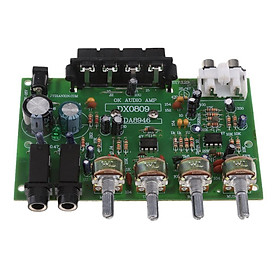 DX0809 Amplifier 12V 60W Peak Stereo Audio Power Amplifier Board DIY