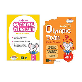 Combo 2 Cuốn Luyện Thi Toán - Anh Lớp 2