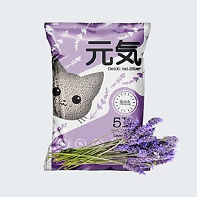 Cát GENKI 5L Cát vệ sinh cho mèo của Hanpet
