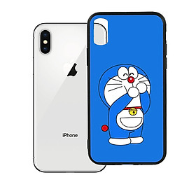 Ốp lưng viền TPU cao cấp dành cho iPhone X - Doremon 02