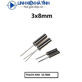 Mua 10 con THẠCH ANH 32.768K hình trụ 3 * 8 THẠCH ANH ĐỒNG HỒ