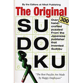 Hình ảnh sách Sách - Original Sudoku by Editors of Nikoli Publishing (US edition, paperback)