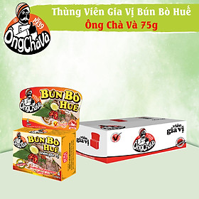 Thùng Viên Gia Vị Bún Bò Huế 75g Ông Chà Và 144 Hộp Thơm Ngon Tiện Lợi Siêu Tiết Kiệm Cho Quán Ăn Và Nhà Hàng