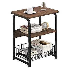 Bàn Trà Cafe Đa Năng 2 Tầng Cao Cấp Chất Liệu Gỗ MDF