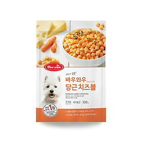 Phô mai viên cà rốt Bowwow | Hỗ trợ tiêu hoá | Bổ sung canxi | Ngăn ngừa béo phì
