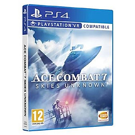 Đĩa Game Ps4: Ace Combat 7 Skies Unknow (Chơi được trên VR)-Hàng nhập khẩu