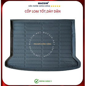 Thảm lót cốp xe ô tô SĐ Mazda CX30 nhãn hiệu Macsim chất liệu TPE cao cấp màu đen