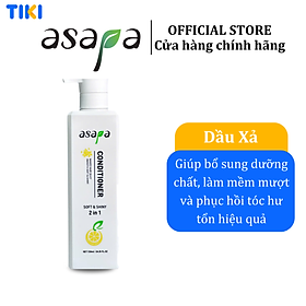Dầu Gội & Dầu Xả ASAPA Chăm Sóc Tóc Chuyên Sâu, Giảm Gãy Rụng, Mềm Mượt 720ml