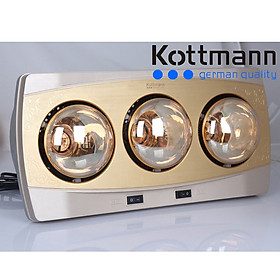Mua Đèn sưởi nhà tắm Kottmann K3B-H 3 bóng Hàng chính hãng