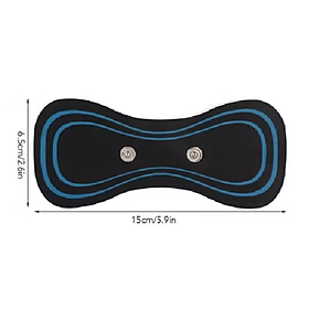 máy massage xung điện mini giảm đau mỏi với 8 chế độ xoa bóp cực mạnh