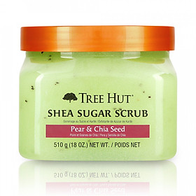 Tẩy tế bào chết cơ thể Tree Hut Shea Sugar Scrub Pear & Chia Seed