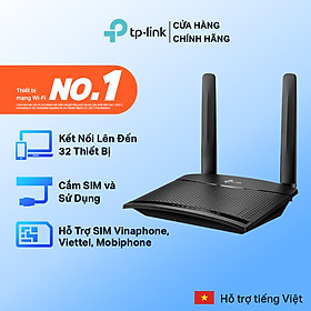 Mua Tp-Link MR100 | Router Wi-Fi 4G LTE Chuẩn N Tốc Độ 300 Mbps | Hàng Chính Hãng