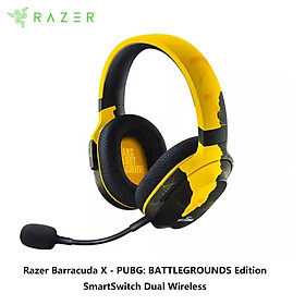 Mua Tai nghe không dây chùm đầu Razer Barracuda X (2022)-Wireless Multi-Platform Gaming and Mobile Headset-PUBG: Battlegrounds Edition_Mới  hàng chính hãng