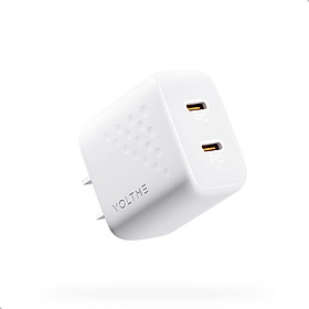 Cốc Sạc Nhanh Voltme Revo 35 Duo Lite Dual-port PD 35W Wall Charger with GaN Tech (2 Type-C) (Hàng chính hãng)