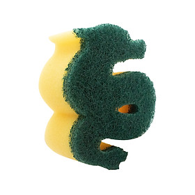 Mua Cước rửa chén Scotch Brite 3M hình Rồng phiên bản giới hạn  kháng khuẩn  2 mặt chống trầy  gói 1 miếng  65x75mm