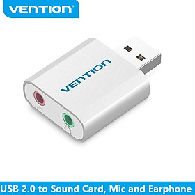 Đầu chuyển đổi USB ra Sound  Vention VAB-S13 - Hàng Chính Hãng