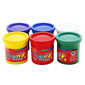 Hộp 6 Màu Vẽ Bằng Tay Finger Paint Mungyo MFP-6AJ