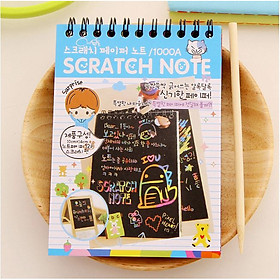 Nơi bán Sổ Cào Ma Thuật  Rainbow Scratch Note - Giá Từ -1đ