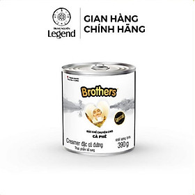 Sữa đặc Brothers Trung Nguyên Legend - Nguyên liệu pha chế cà phê (Lon 390r)