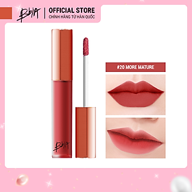 Son kem lì Bbia Last Velvet Lip Tint - 20 More Mature 5g (Màu hồng đỏ đất)