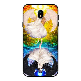 Ốp Lưng in cho Samsung J7 Pro Mẫu Thiên Thần Ác Quỷ - Hàng Chính Hãng