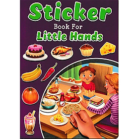 Sticker Book For Little Hands (Purple)