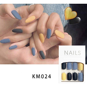 Bộ 24 móng tay giả nail thơi trang như hình KM024