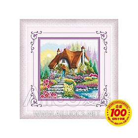 Mua Tranh thêu chữ thập Ngôi nhà mơ ước   21837   chưa thêu