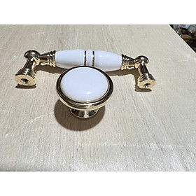 Tay Nắm Ngăn Kéo Tủ Bằng Gốm sứ cao cấp đặc ruột ,tay nắm tủ cổ điển