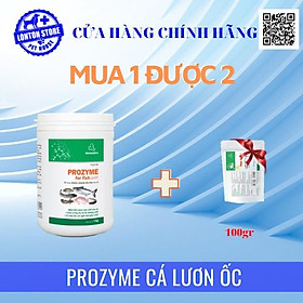 Prozyme for fish new, bổ sung vitamin và enzyme tiêu hóa cho cá, lươn, ốc, hộp 1kg, (Tặng kèm mẫu thử)