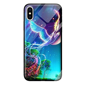 Ốp kính cường lực cho iPhone XS MAX mẫu rồng 302 - Hàng chính hãng