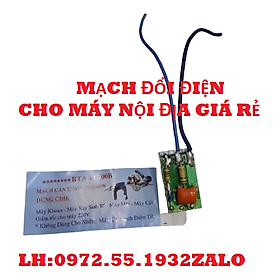 Mạch điện hạ áp 220 sang 110 cho máy nội địa 1 mạch