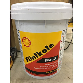 Shell Flintkote 3 Sơn chống thấm bể nước hồ cá Koi Thùng 18 Lít