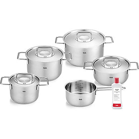 Mua BỘ NỒI FISSLER PURE PROFI 5 TẶNG KÈM LỌ VỆ SINH ĐỒ INOX FISSLER Hàng Chính Hãng