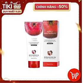 Tẩy da chết làm sạch sâu và loại bỏ mụn đầu đen cao cấp Beauskin Apple White Peeling Gel 150ml - Hàn Quốc Chính Hãng